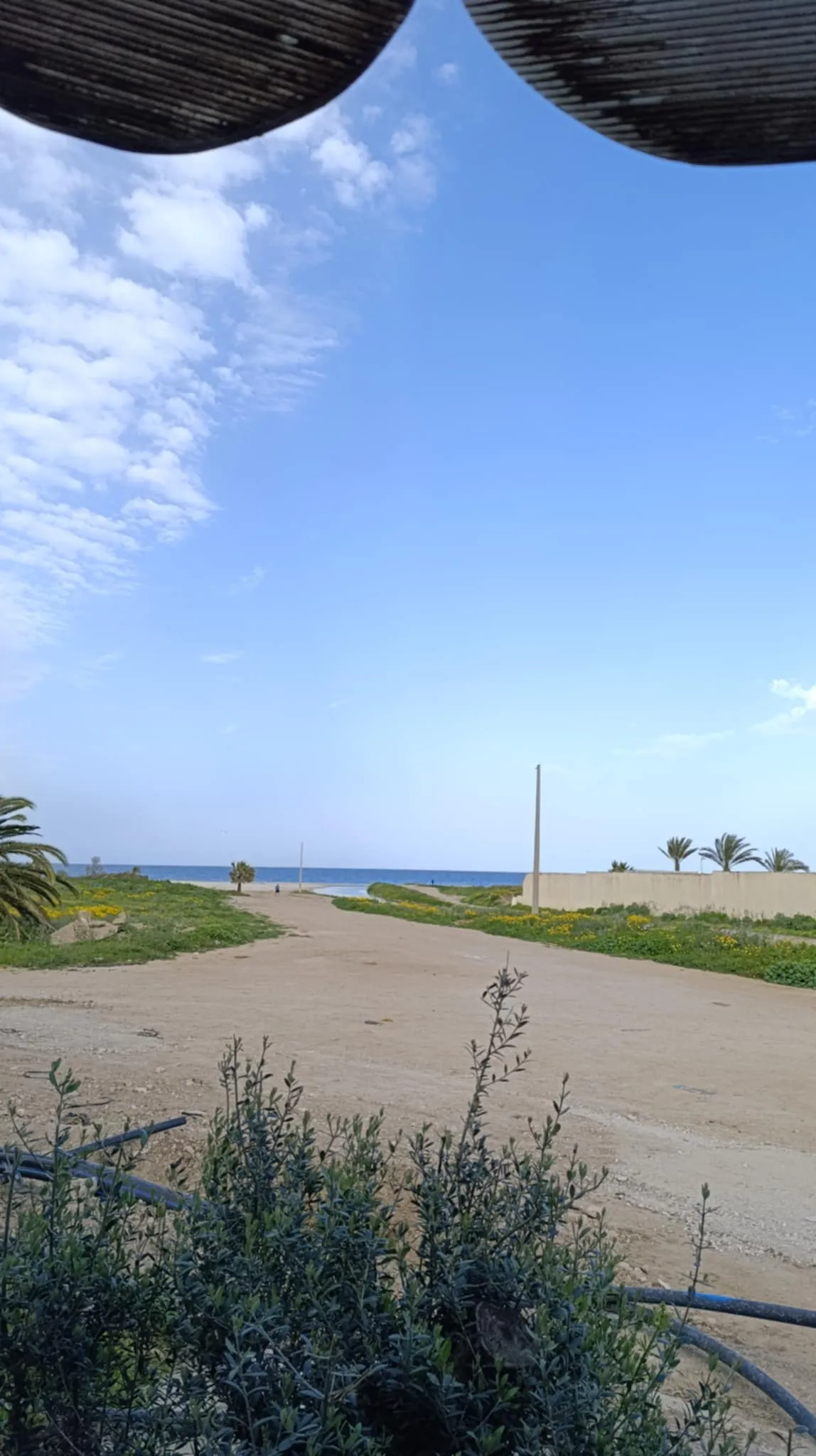 studio meublé pied dans l'eau à Bizerte 