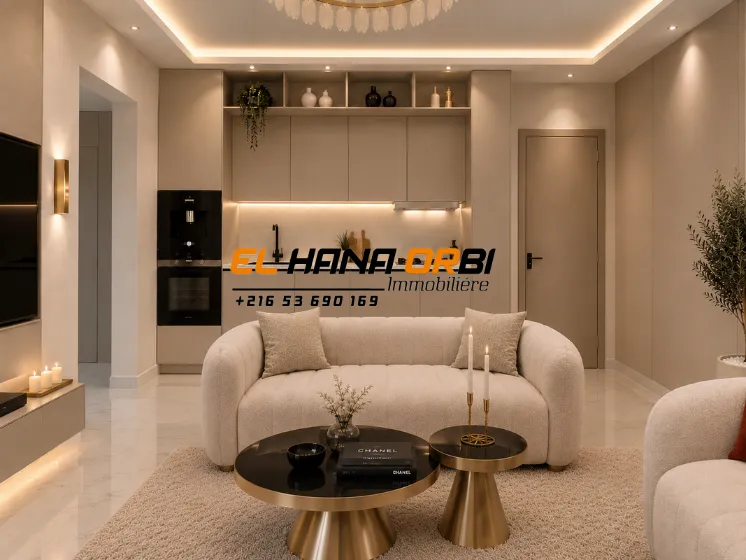 À vendre – Appartement S+1 haut standing, Zone Touristique de Mahdia