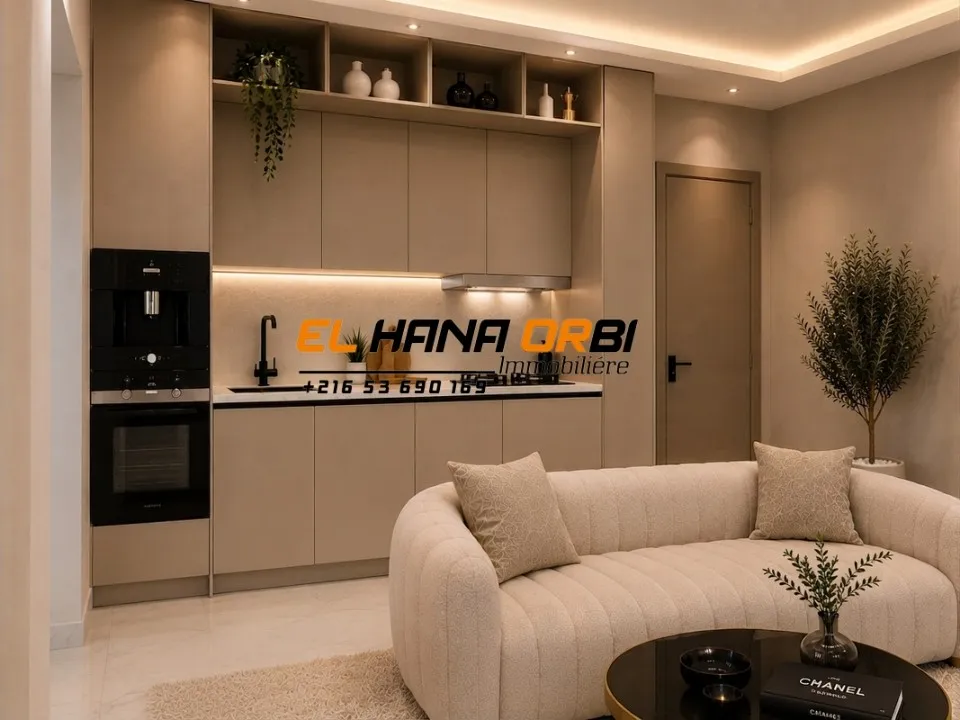 À vendre – Appartement S+1 haut standing, Zone Touristique de Mahdia