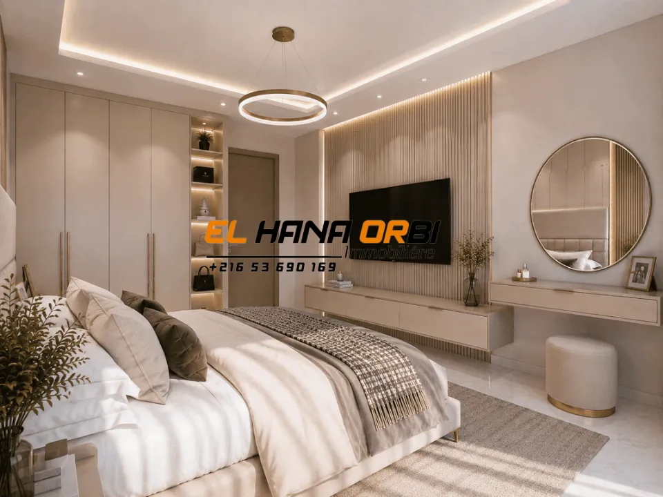 À vendre – Appartement S+1 haut standing, Zone Touristique de Mahdia