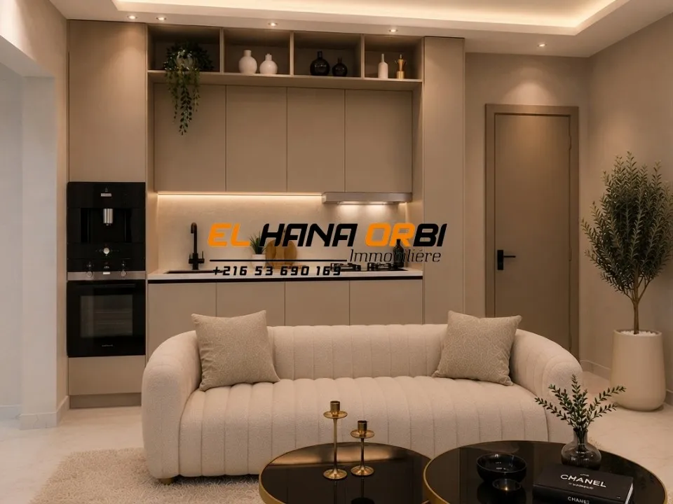 À vendre – Appartement S+1 haut standing, Zone Touristique de Mahdia