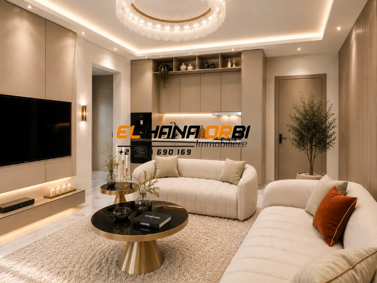 À vendre – Appartement S+1 haut standing, Zone Touristique de Mahdia
