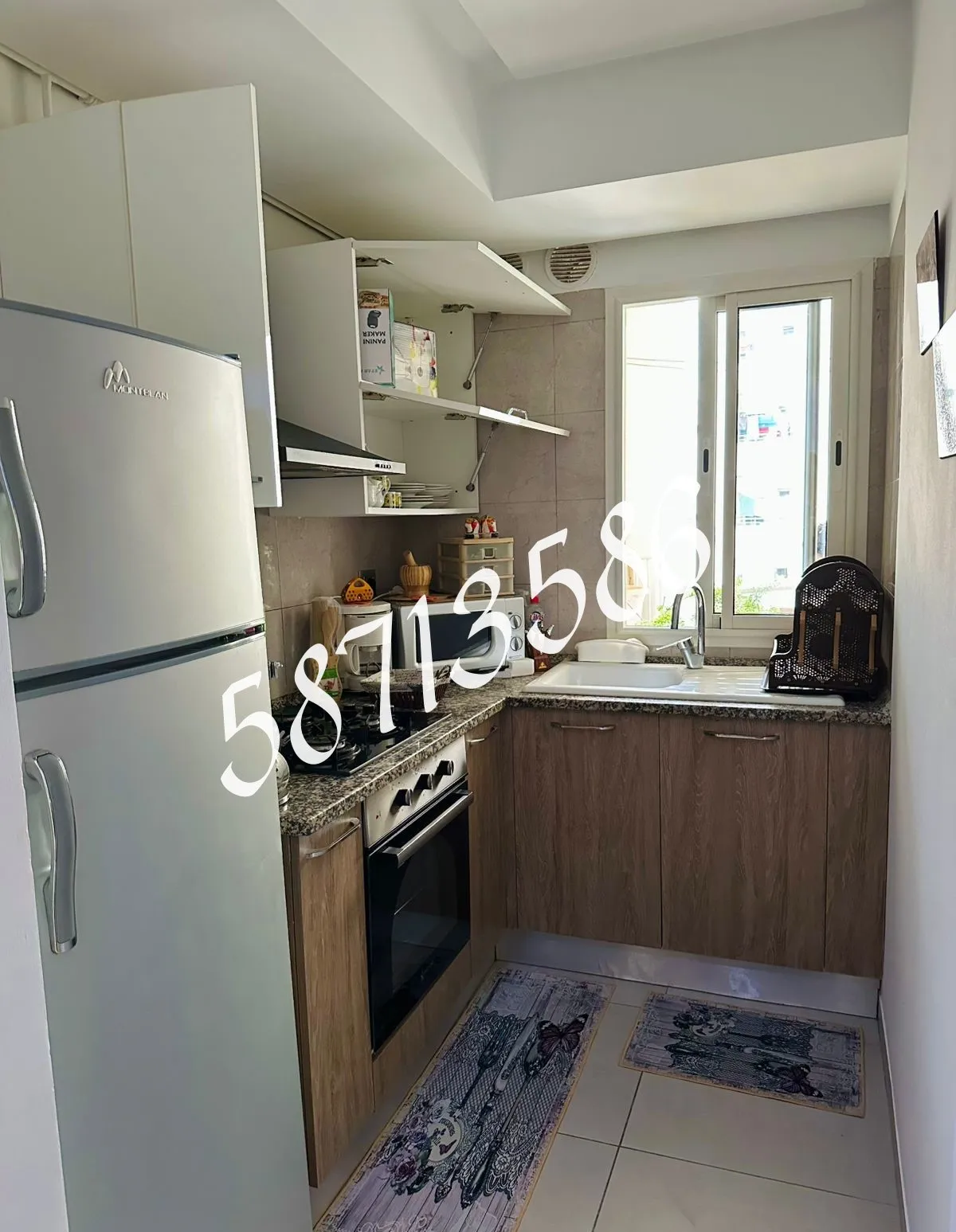 A LOUER – S+1 MEUBLE – CITE EL WAHAT – TEL 58713586 – FB.8216