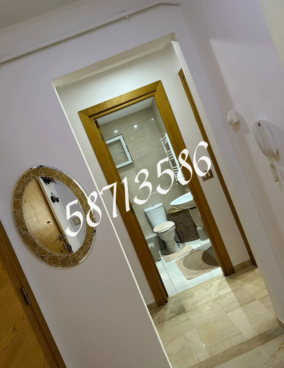 A LOUER – S+1 MEUBLE – CITE EL WAHAT – TEL 58713586 – FB.8216