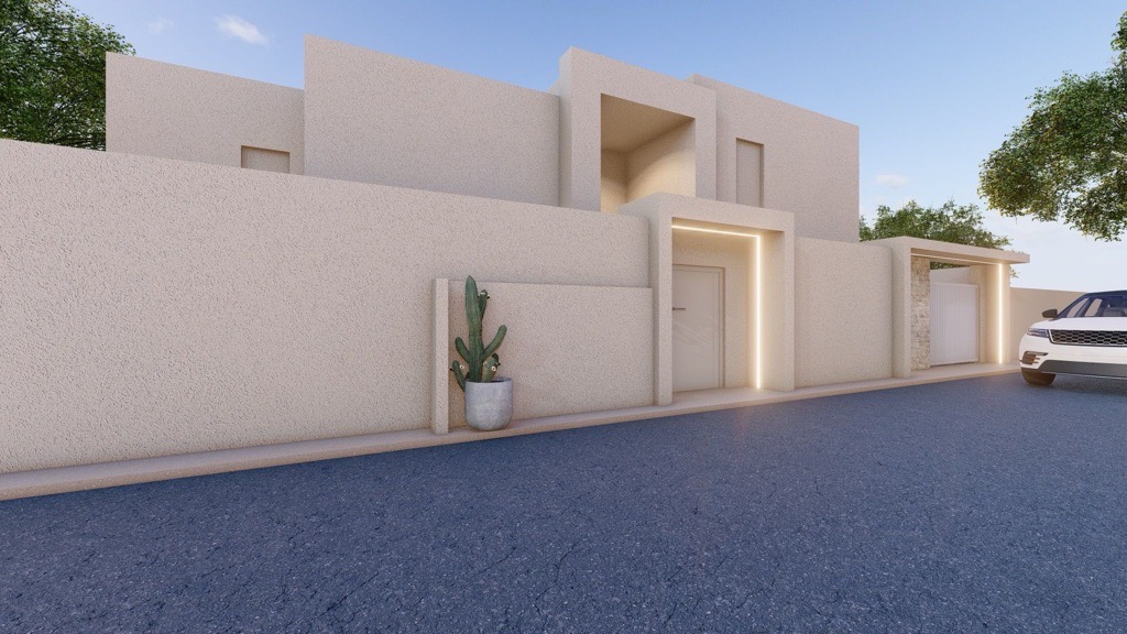 Villa avec piscine – prix révisé à 450 millions.