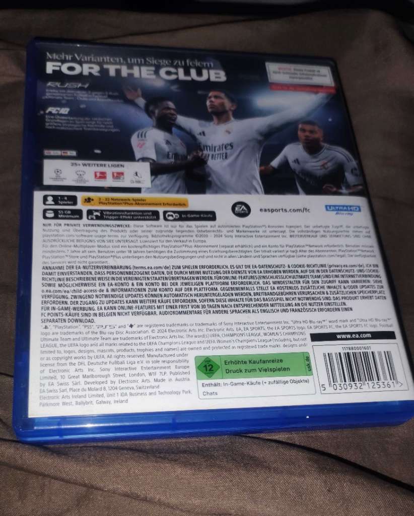 FC25 sur PS5 