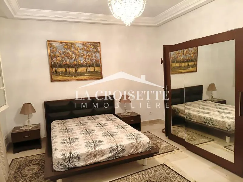 Rez-de-chaussée de villa s3 avec jardin à La Marsa MRCL0347