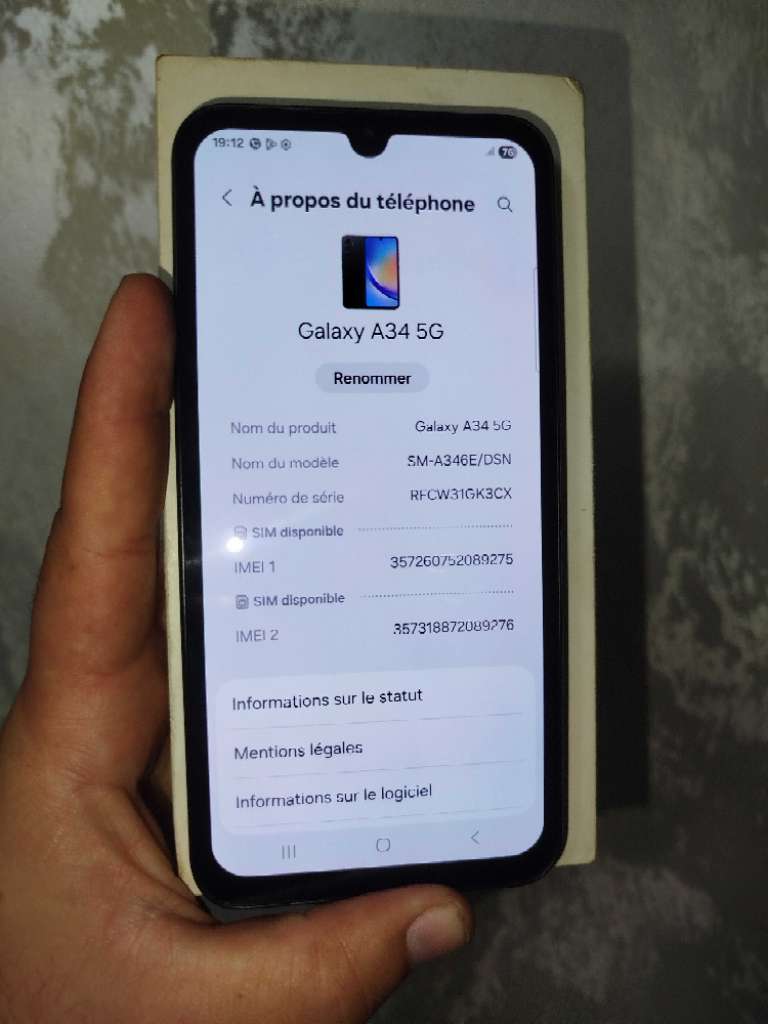 FORSA SAMSUNG A34 5G 128/8