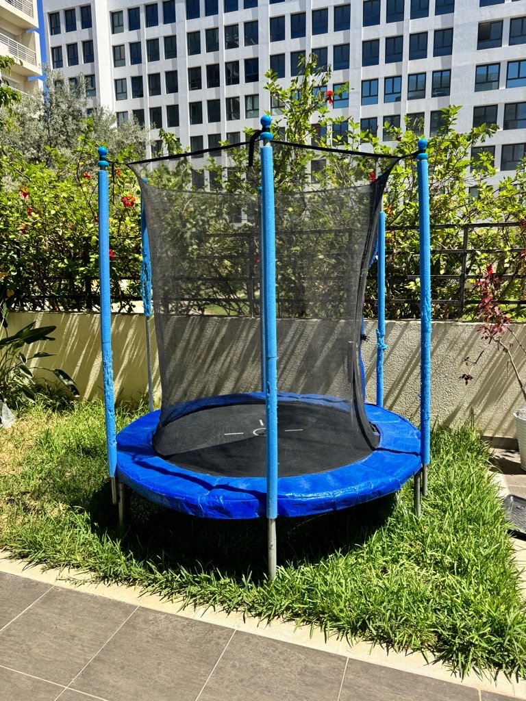 Trampoline COMBI S GARLANDO 1.83 avec filet de protection
