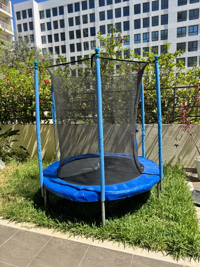 Trampoline COMBI S GARLANDO 1.83 avec filet de protection