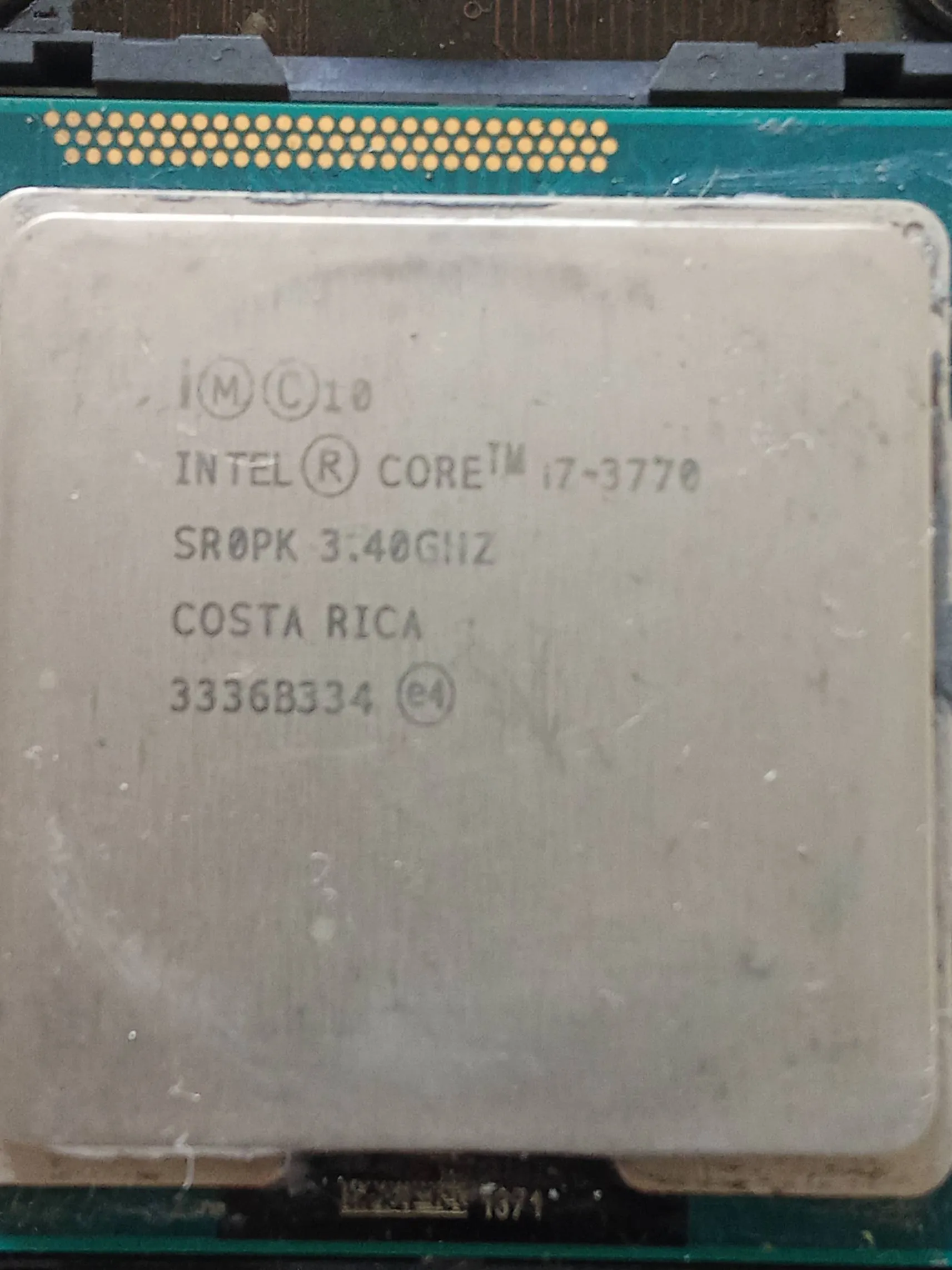Processeur i7 (3770) socket LGA 1155 - 3éme generation 3,40ghz