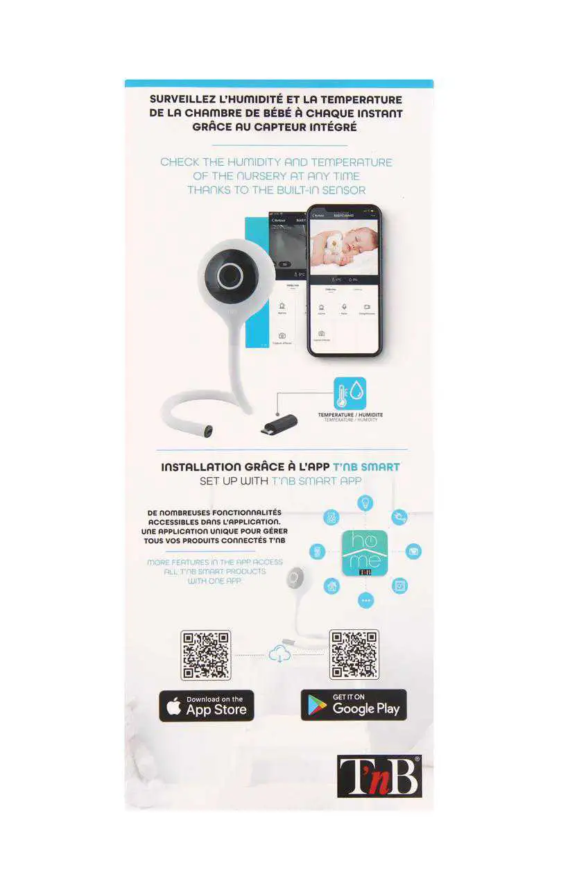 Caméra de surveillance connectée bébé