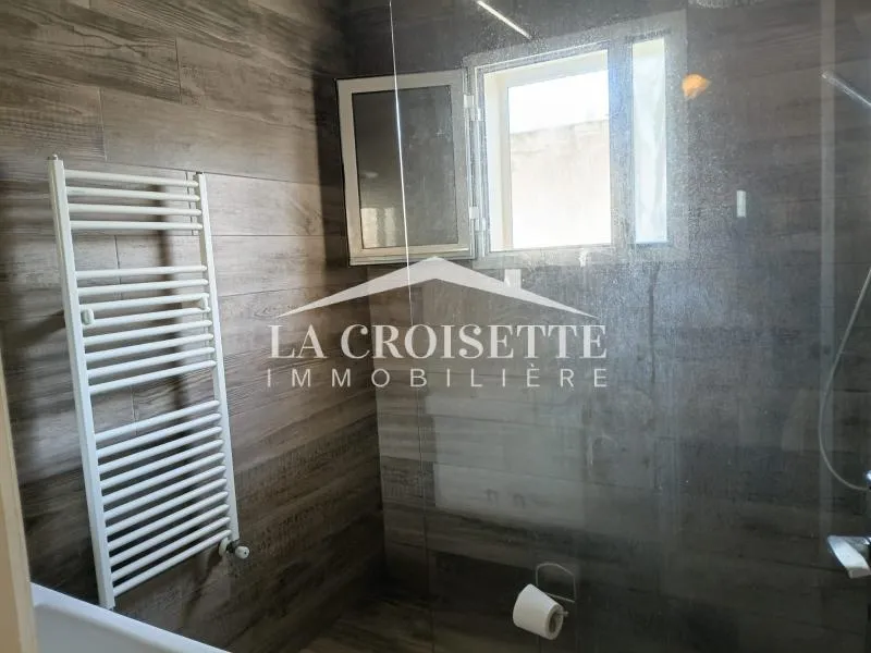 Etage de villa s3 meublé avec jardin  à La Marsa MEL0454