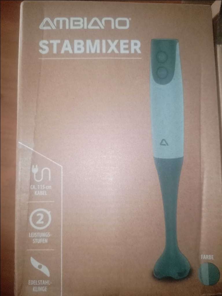 Mixeur plongeant 600w tt neuf