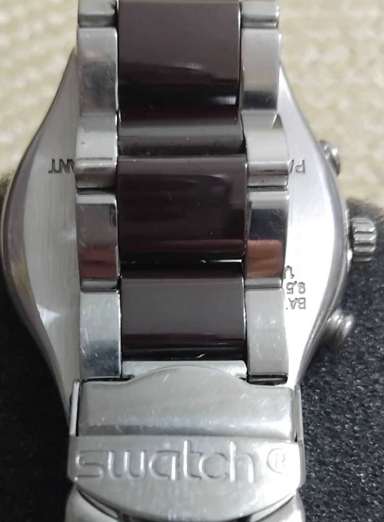 Vendre montre swatch irony stainless Steel water-resistan 