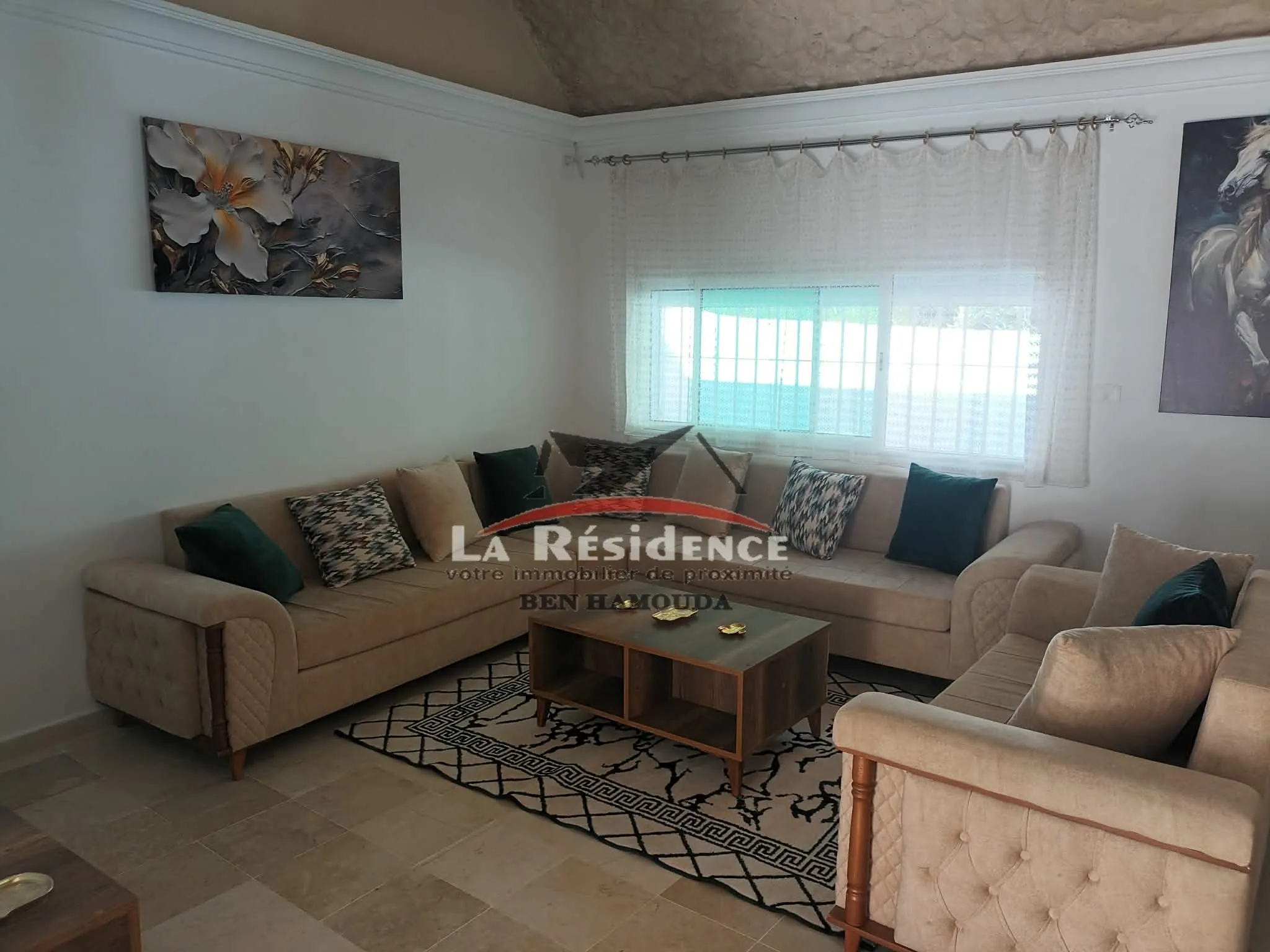 A louer Une villa Meublé Pour longue durée à Corniche , Bizerte