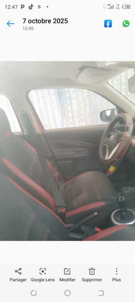 Voiture Suzuki célerio 1ére main a vendre