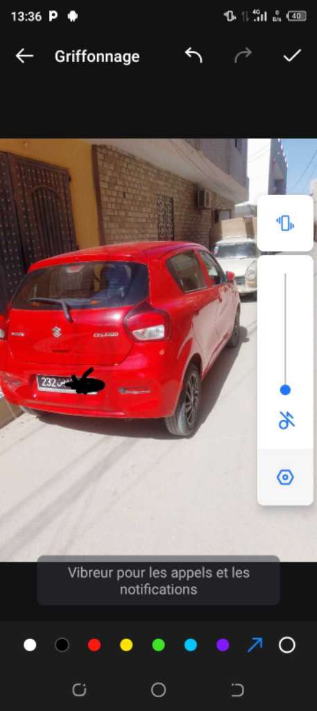 Voiture Suzuki célerio 1ére main a vendre