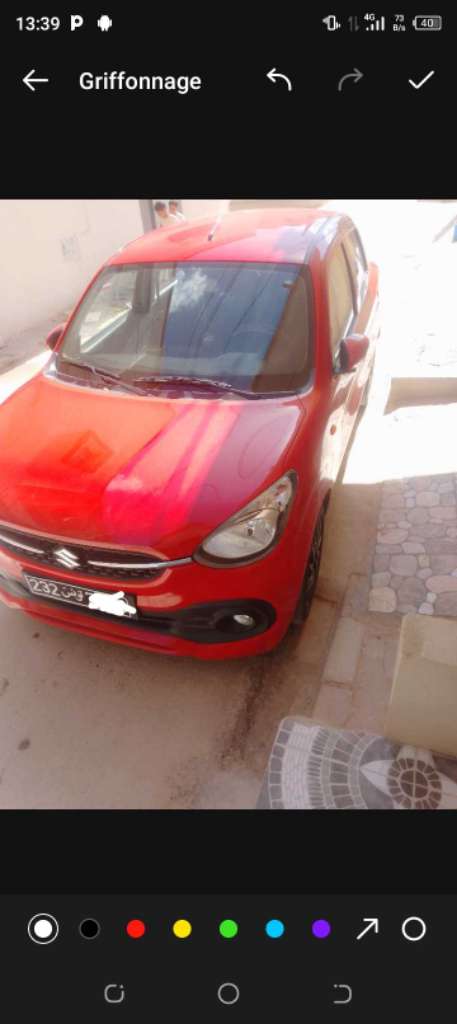 Voiture Suzuki célerio 1ére main a vendre