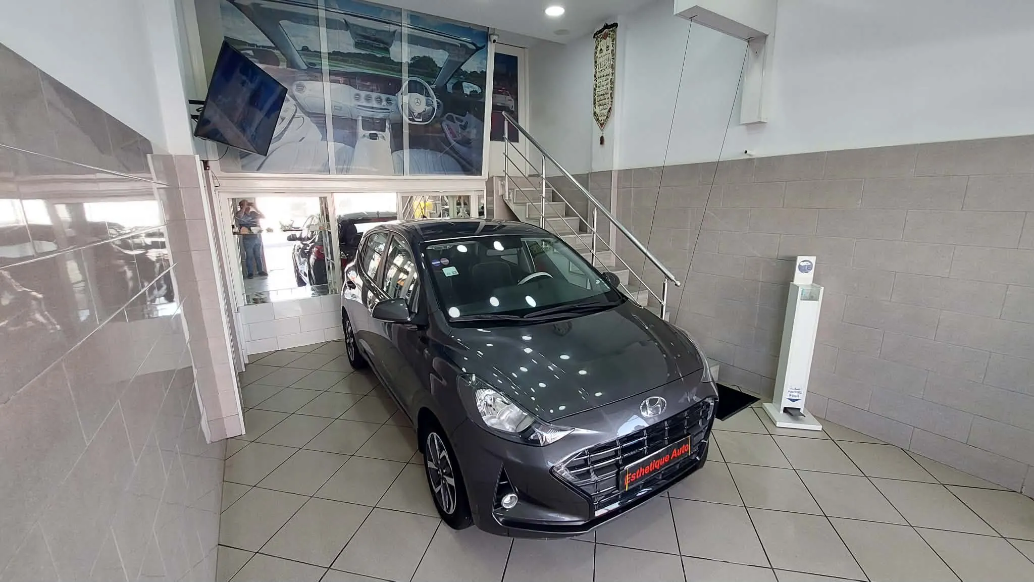 Hyundai I10-Fin 2023-BVA-kilométrage 50 mille-Tel 98479647
