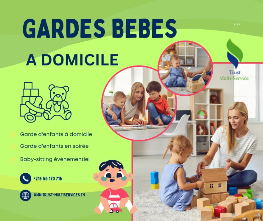  société  TMS propose des Gardes Bebes A GAMMARTH