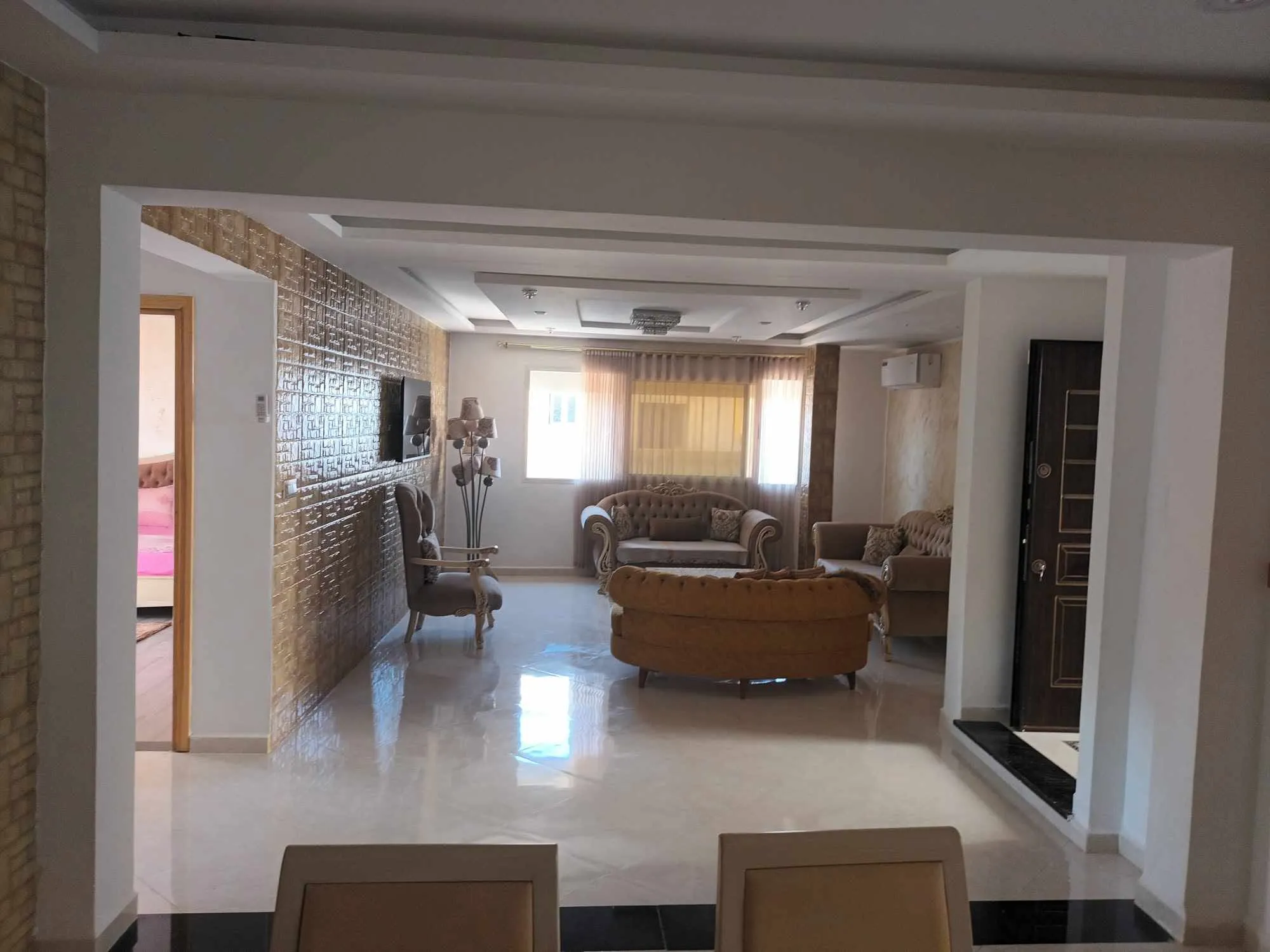 Un appartement s+3 location de vacances à corniche Bizerte