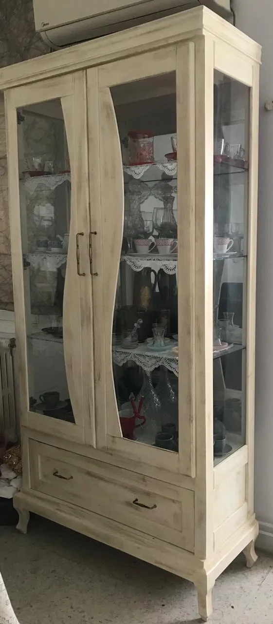 A vendre servante + bibliothéque (bois)