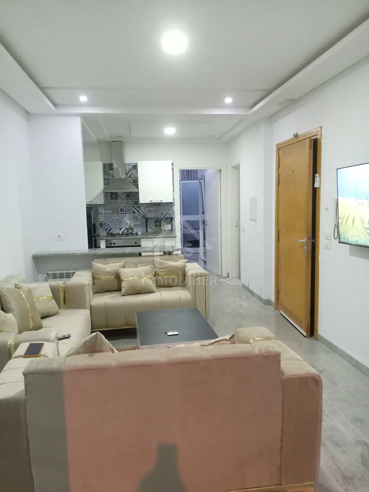 Appartement S+1 neuf et meublé à vendre à AFH Mrezga 51355351