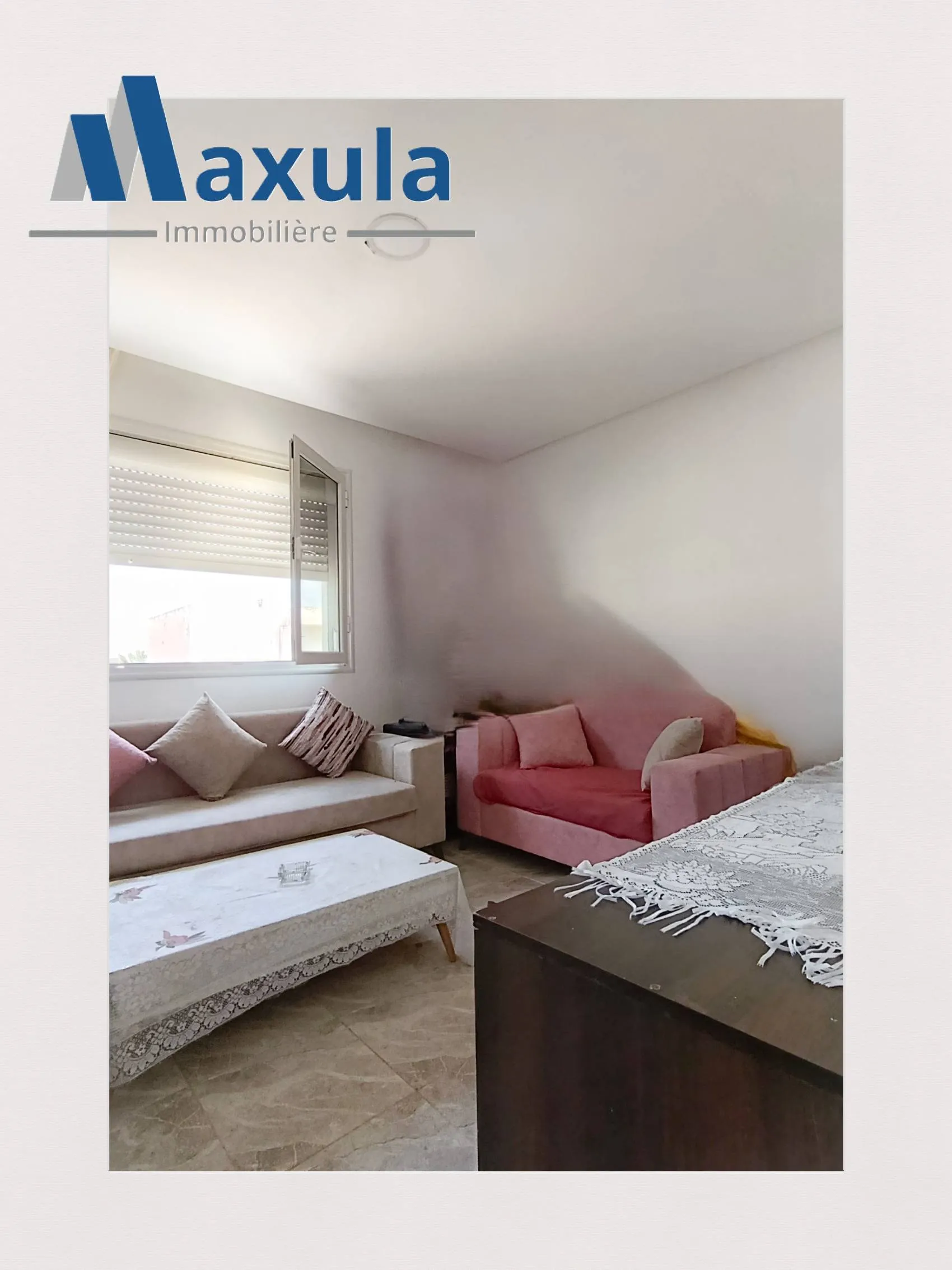 À VENDRE APPARTEMENT S+2 RÉNOVÉ À RADES SNIT (CHEMINOT)