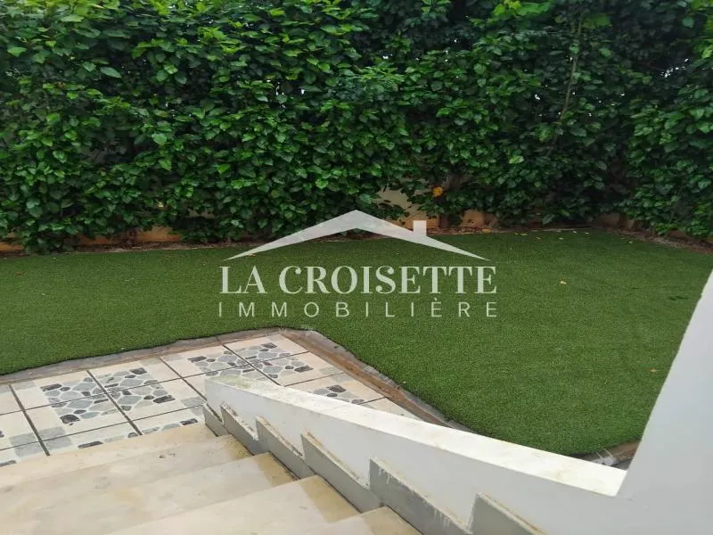 Appartement s2 avec jardin aux jardins de l'aouina ZAL1741