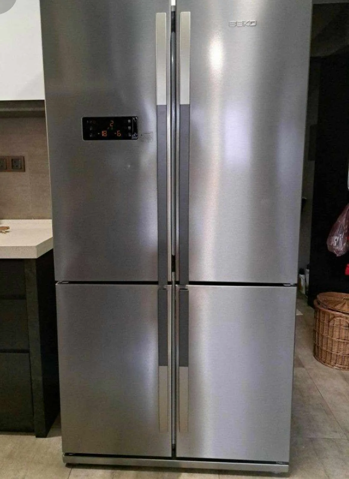 💥 Réfrigérateur Américain Beko Inox 💥