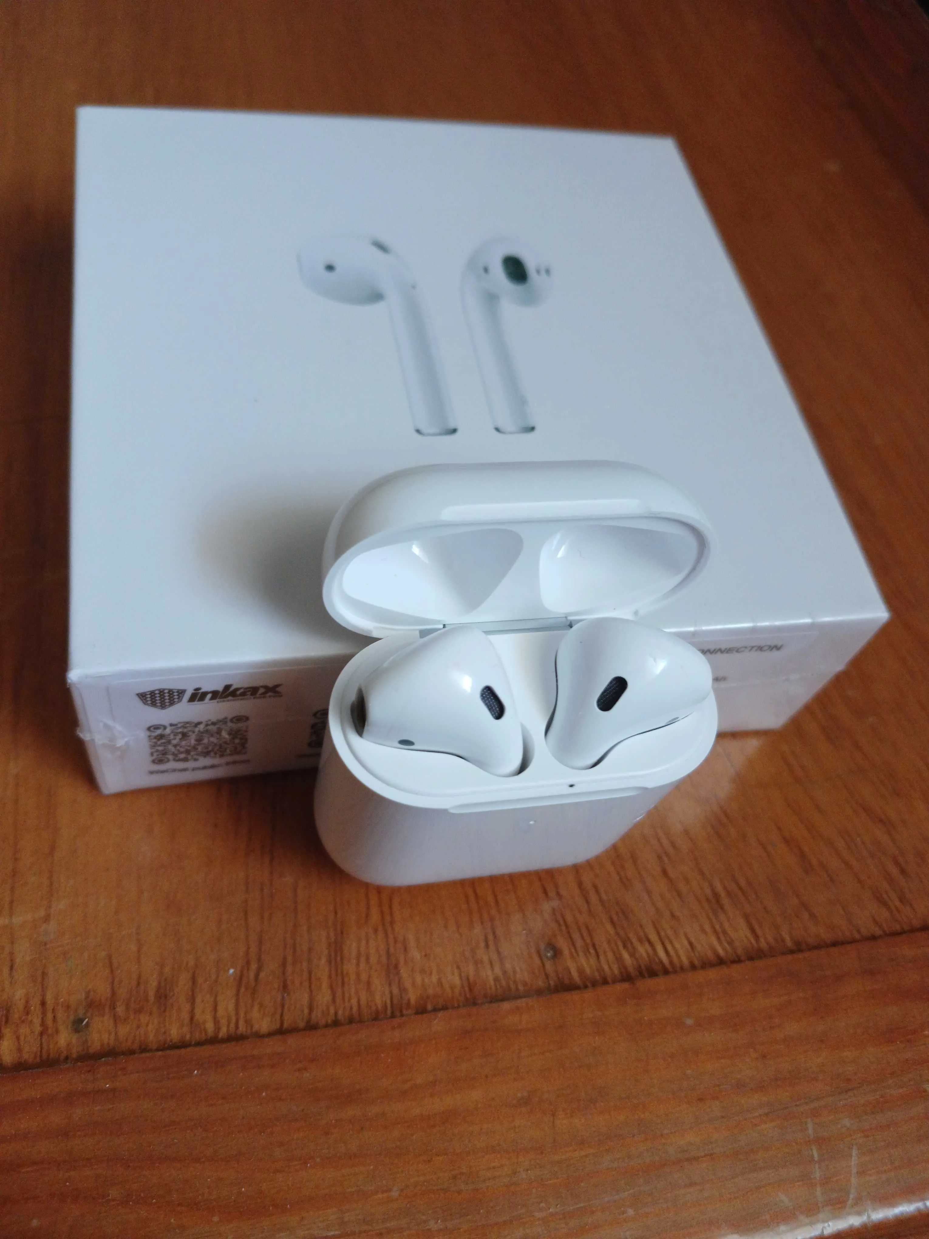 AirPods inkax emballés