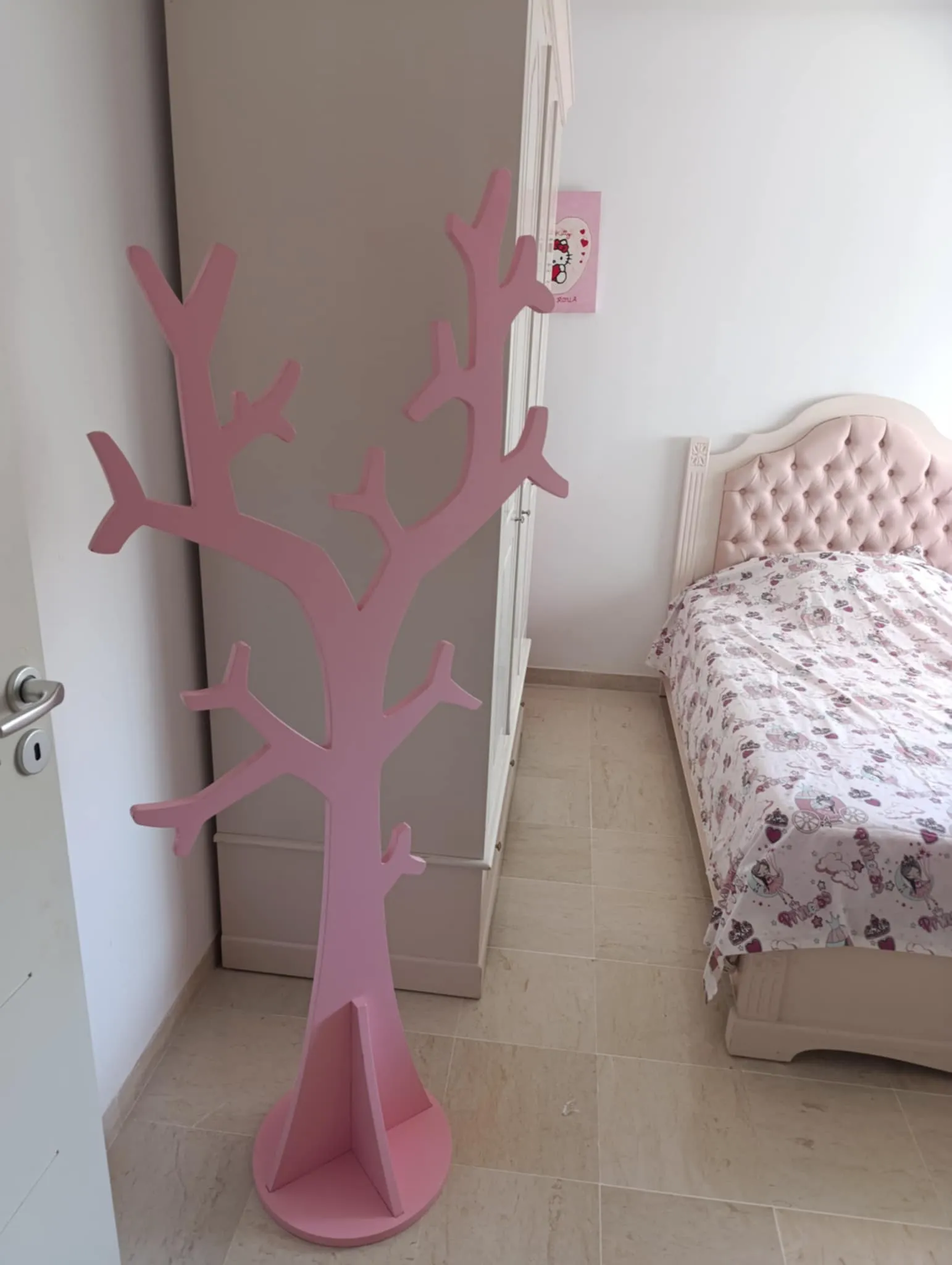 Chambre enfant couleur rose