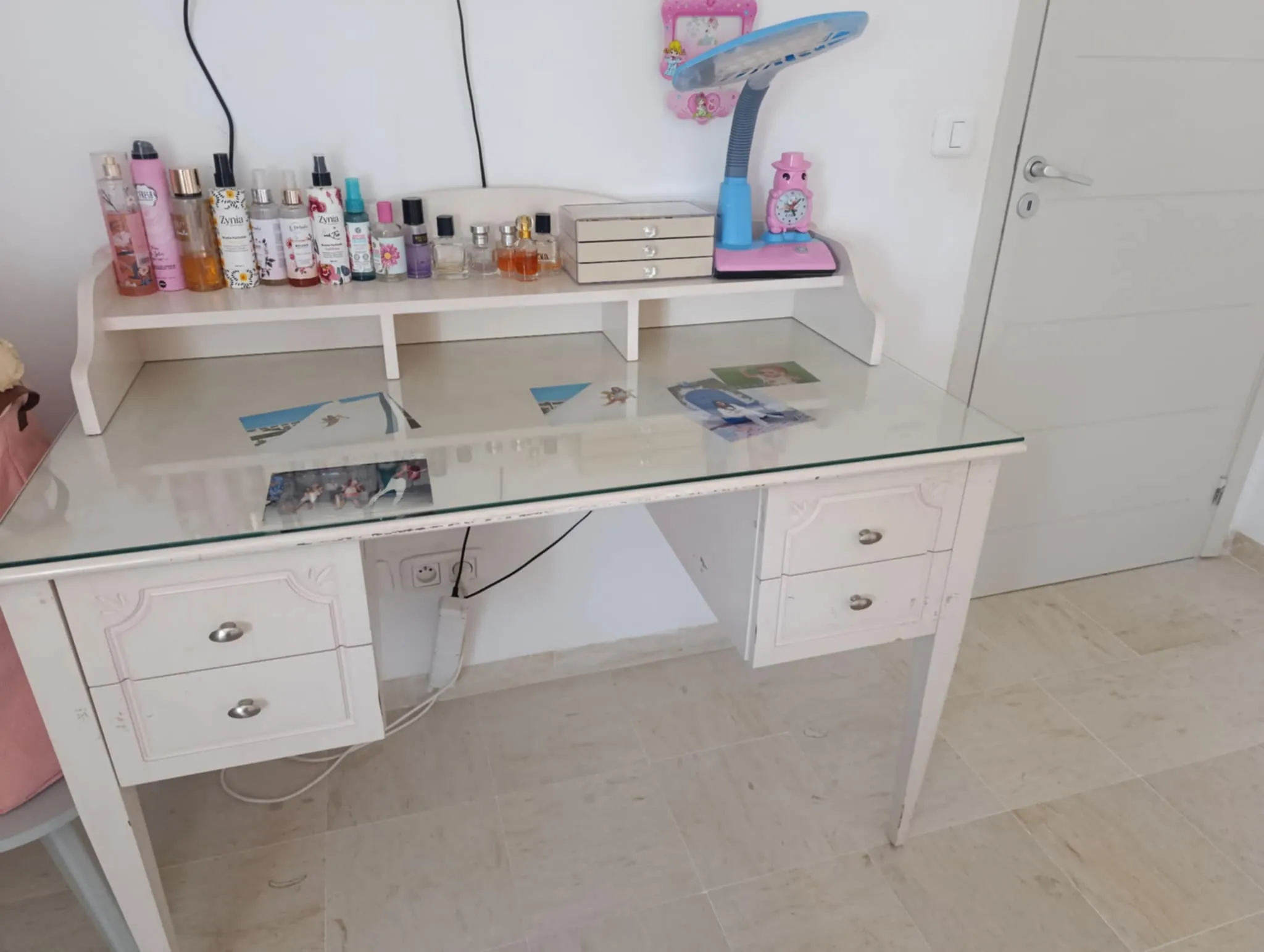 Chambre enfant couleur rose