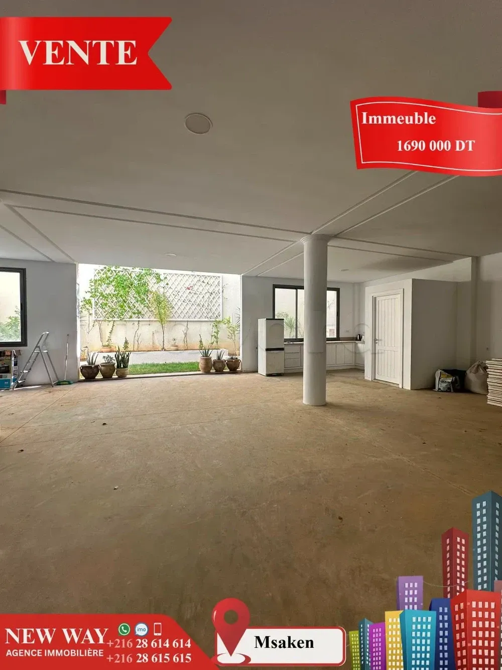 Immeuble de 8 Appartements à Msaken Nouvelle Construction