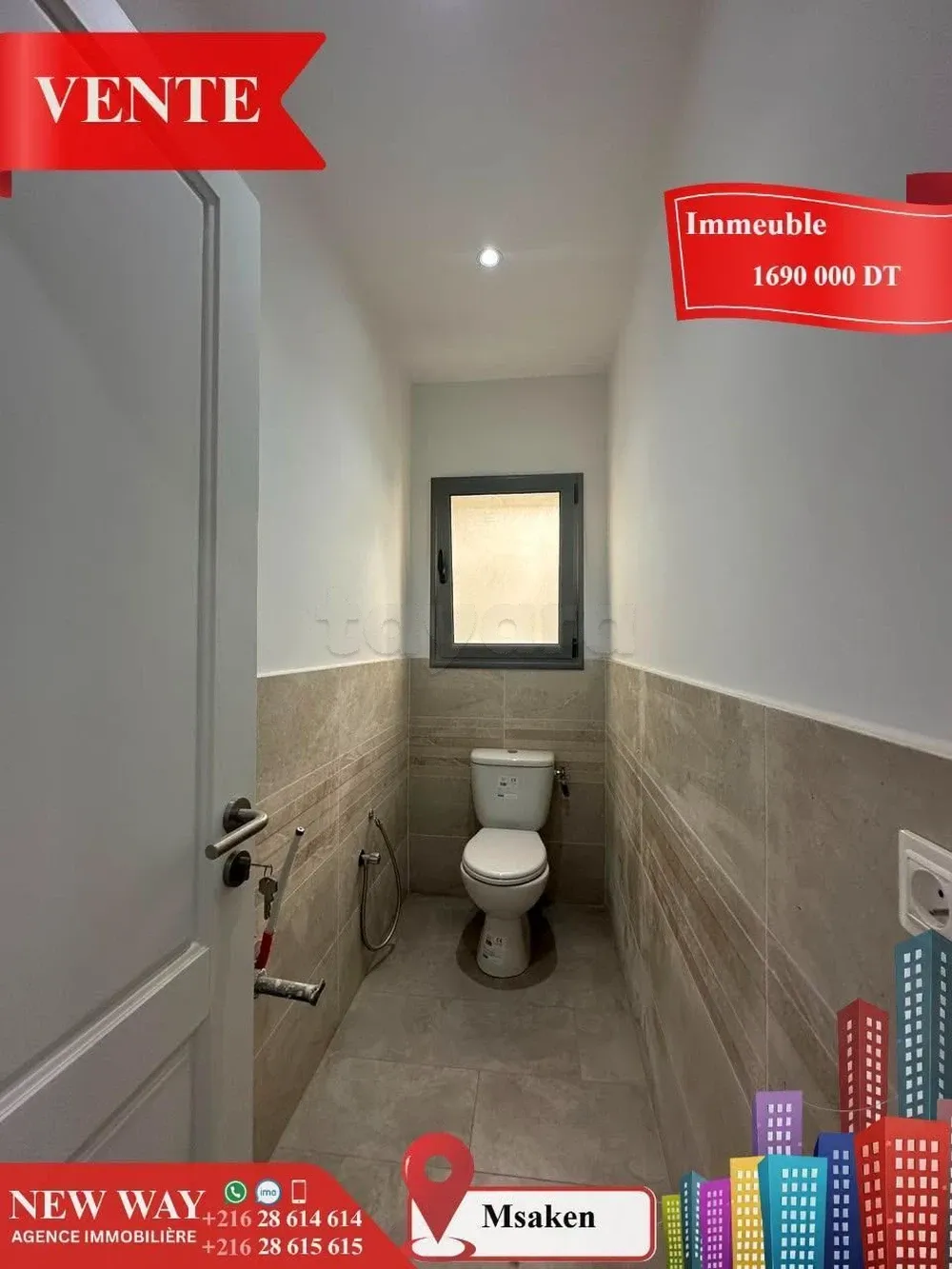 Immeuble de 8 Appartements à Msaken Nouvelle Construction