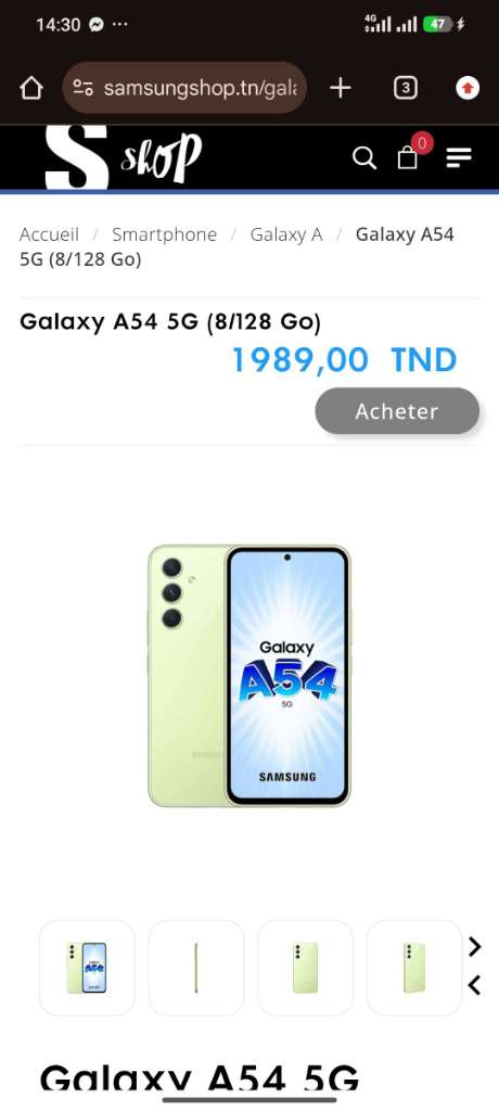 FORSA samsung A54 5G 128/8+8