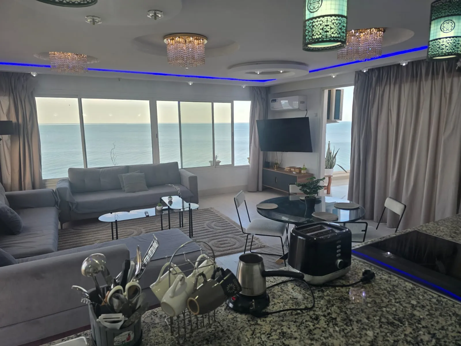 Penthouse : appartement s+2 Chott Mariem, Sousse