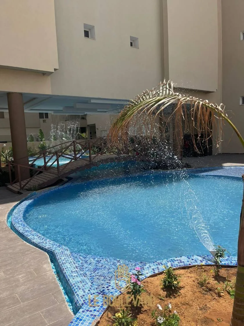Location Estivale : Appartement S+1 Haut Standing à AFH Mrezga, Nabeul