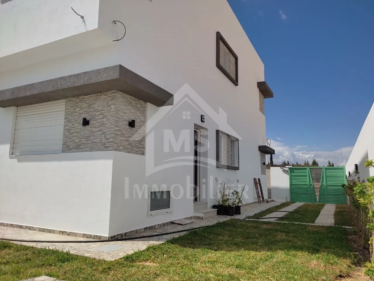 Villa S+4 toute neuve avec jardin et piscine Ă Hammamet Sud 51355351