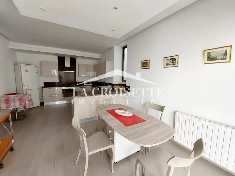 Appartement s3 meublé vue sur mer à La Marsa MAL1980