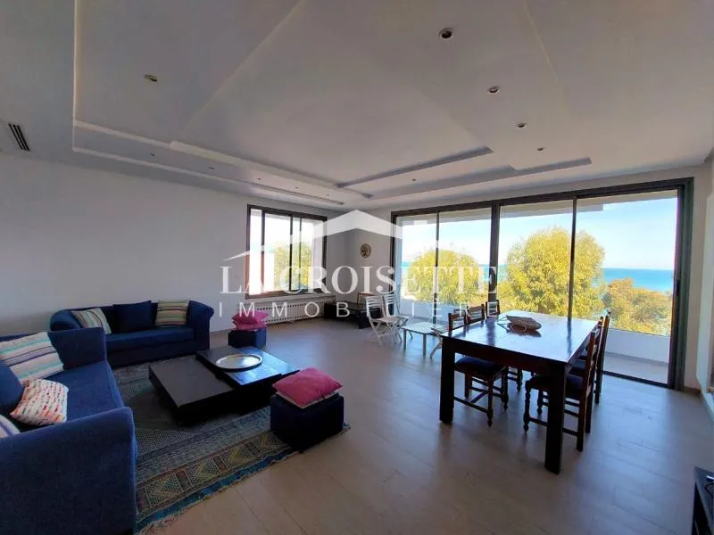 Appartement s3 meublé vue sur mer à La Marsa MAL1980