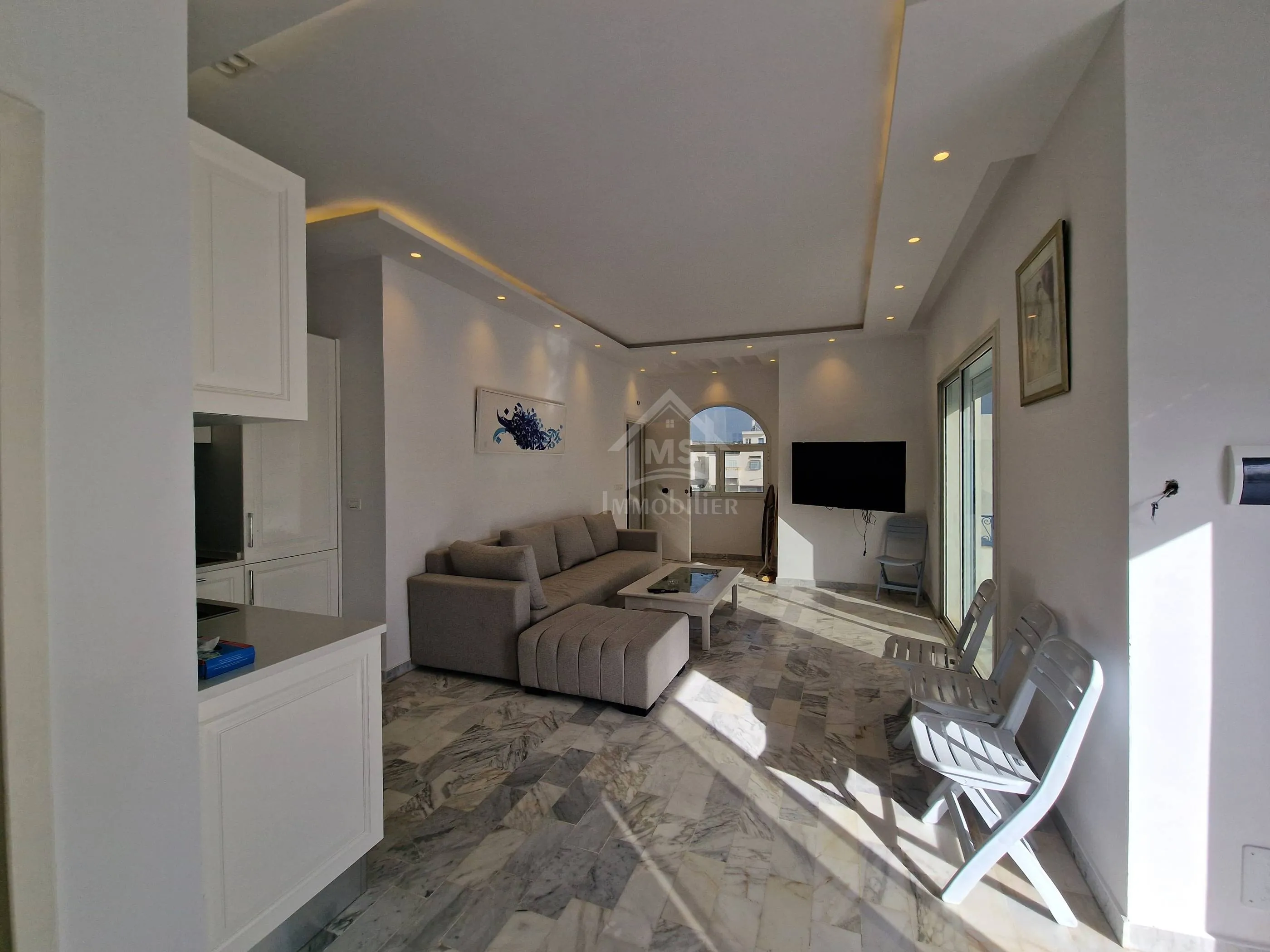 Appartement S+1 avec vue de mer à Hammamet à vendre 51355351