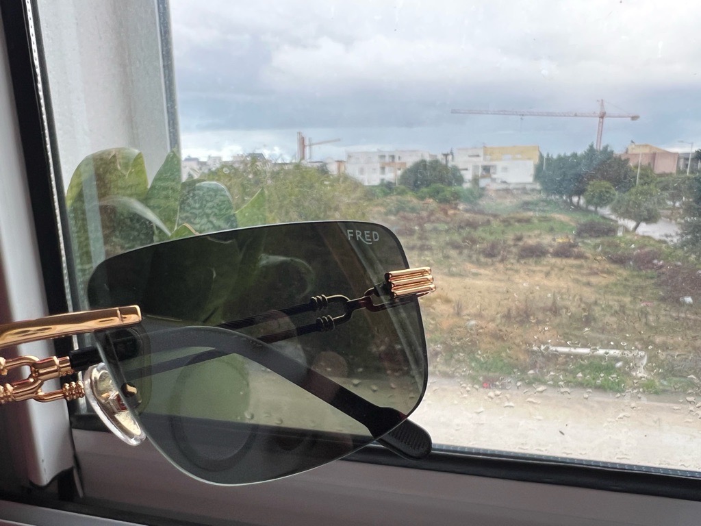 lunettes soleil homme FRED 