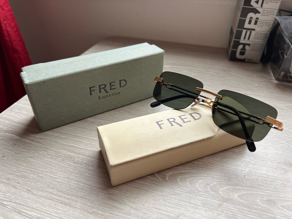 lunettes soleil homme FRED 