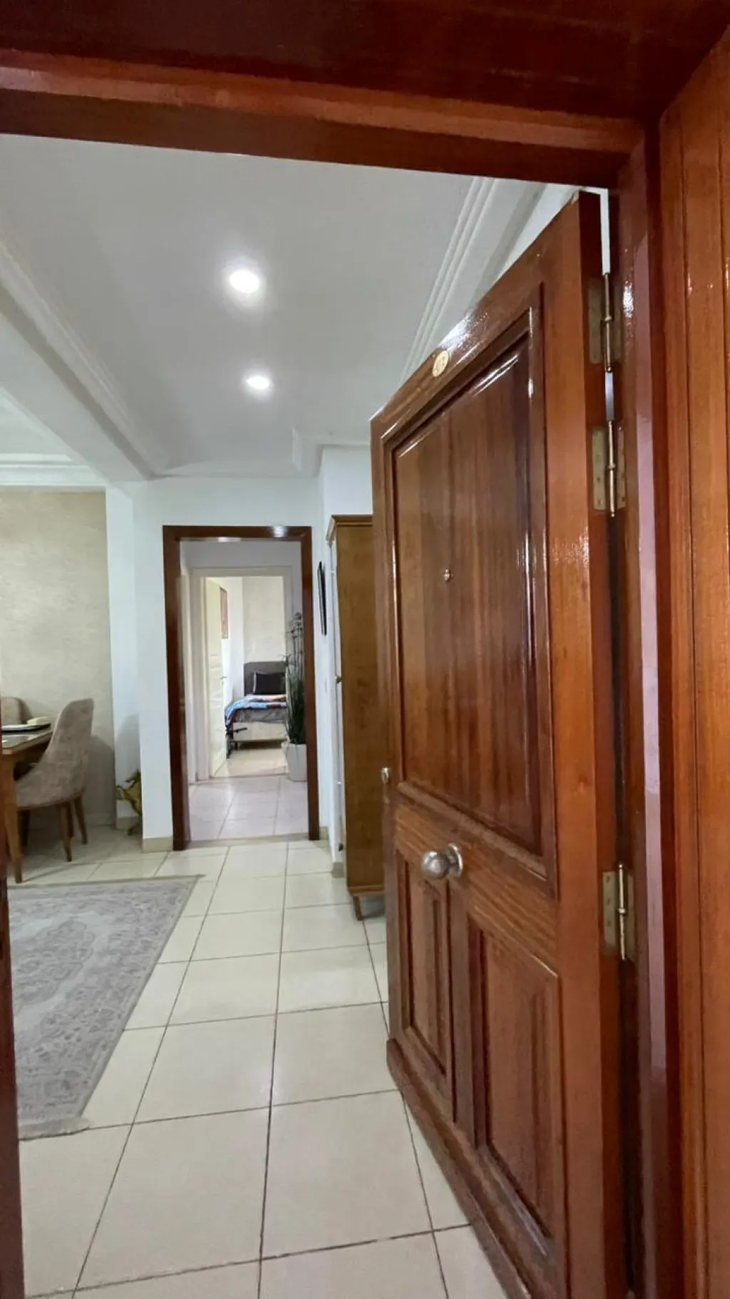 À vendre appartement S+2 au RDC, 80 m², bien entretenu – Quartier calme