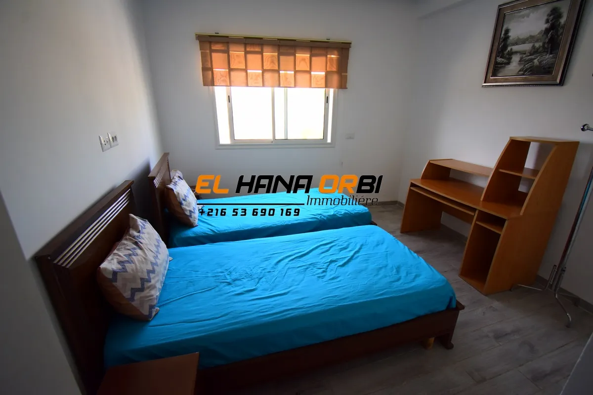 Pour location scolaire un appartement S+3 En pleine Zone Touristique