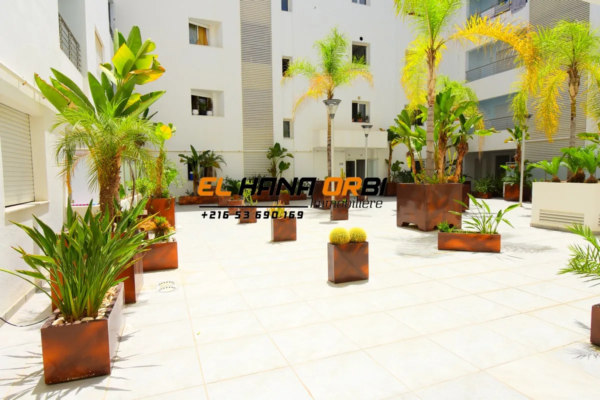 Pour location scolaire un appartement S+3 En pleine Zone Touristique