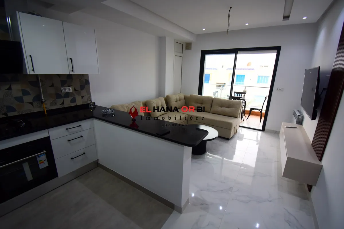 à louer appartement s+1 neuf en plein zone Touristique Mahdia