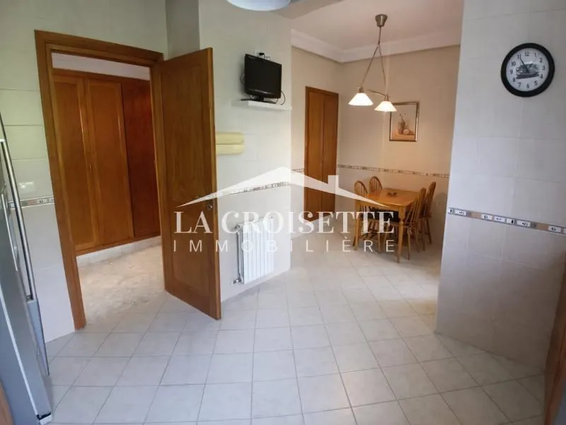 Duplex meublé s4 avec jardin à Ain Zaghouan nord ZDL0659